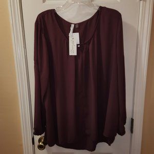 NY Collection Blouse - NWT Size 3X